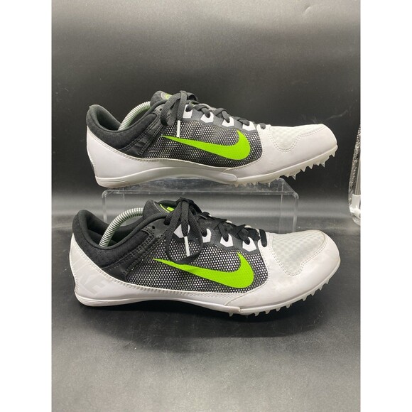 Nike Other - Nike Rival MD 616312-103 Men’s Track Running Shoes White Black Volt Size 12